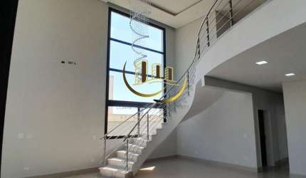 Casa de Luxo em Condomínio na Chácara Letônia: 6 Quartos, 5 Suítes, 3 Salas, 7 Banheiros, 4 Vagas - Americana-SP