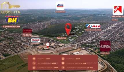 Lan&amp;ccedil;amento Condom&amp;iacute;nio Fechado A 5 Min Do Centro - Centro, Pedro Leopoldo - MG