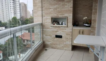 Apartamento com varanda gourmet próximo ao Shopping Santa Cruz