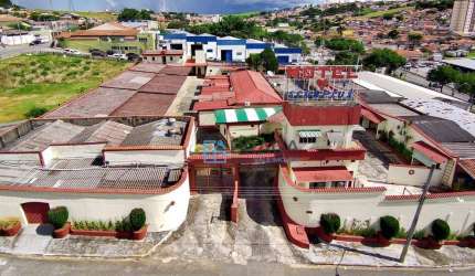 Motel com 36 dormitórios à venda, 2600 m² de área construída e 3000m² de terreno - Jardim Eulália - Taubaté/SP