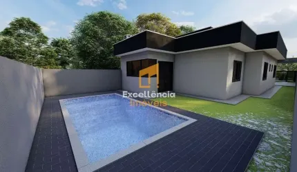 Casa nova com  3 dormitórios  em Guaratuba