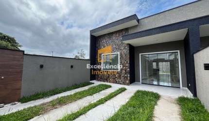 Casas novas com piscina no balneário Primavera