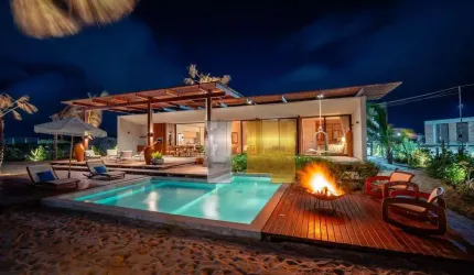 Casa com 3 dormitórios à venda, 256 m² por R$ 3.400.000,00 - Cantos da Barra - Fortim/CE