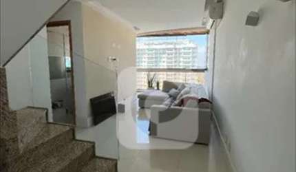 Cobertura 2 quartos, sendo 1 suíte
