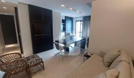 SELECIONE - Flat 2 quartos, sendo 1 suíte