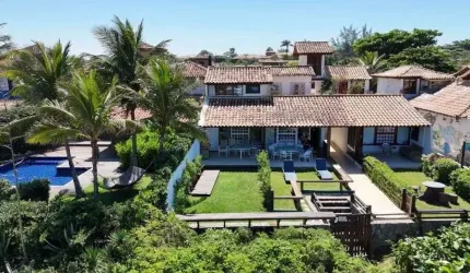 Casa com 4 dormitórios à venda, 140 m² por R$ 4.500.000 - Geribá - Armação dos Búzios/RJ