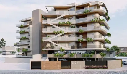 Apartamento com 2 dormitórios à venda, 98 m² por R$ 1.035.196,06 - Passagem - Cabo Frio/RJ