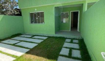 Casa com 2 dormitórios à venda, 64 m² por R$ 180.000,00 - Fazendinha - Araruama/RJ