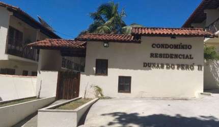 Apartamento Duplex com 2 dormitórios à venda, 70 m² por R$ 400.000,00 - Dunas do Peró - Cabo Frio/RJ