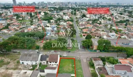Terreno à venda na Rua Alagoas, 2283, Guaíra, Curitiba por R$ 850.000