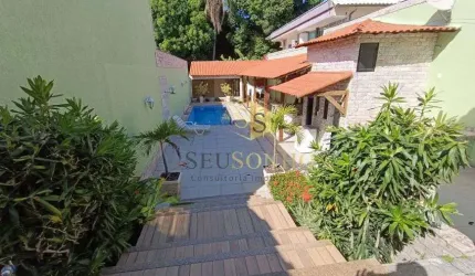 Casa linear 2 qts c/suíte Área Gourmet e Piscina Sol da Manhã - Campo Grande