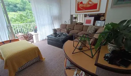 Apartamento 1 suíte c/dep. completa Vista Livre Catacumba - Lagoa