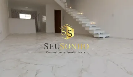 Casa duplex Contemporânea 2 suítes alto padrão Parque Guará Guaratiba