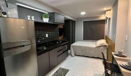 Flat com 1 dormitório à venda, 22 m² por R$ 270.000 - Intermares - Cabedelo/Paraíba