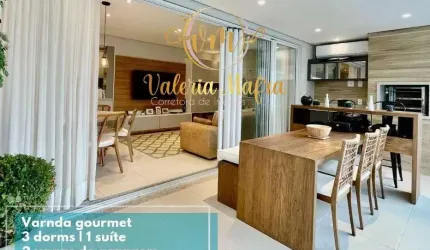 Apartamento para Venda em Bertioga, Riviera, 3 dormitórios, 1 suíte, 3 banheiros, 2 vagas