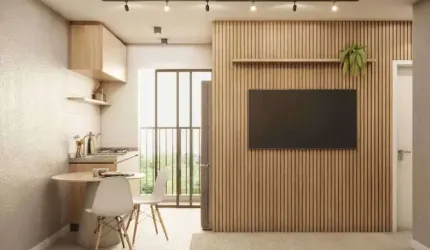 Apartamento com 2 quartos à venda na Rua Osório de Almeida, Poço Rico, Juiz de Fora, 37 m2 por R$ 210.000