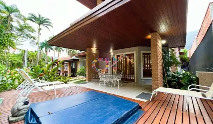 Casa com 6 dormitórios à venda, 450 m² por R$ 4.500.000,00 - Condomínio Pedra Verde - Ubatuba/SP