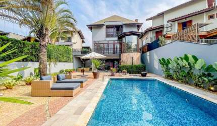 Casa com 3 dormitórios à venda, 461 m² por R$ 3.500.000,00 - Condomínio Reserva Colonial - Valinhos/SP