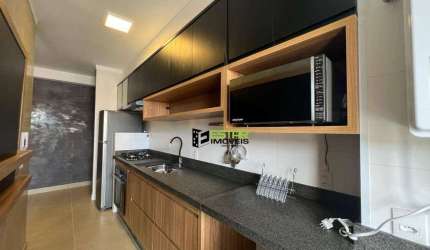 Apartamento com 2 dormitórios para alugar, 69 m² por R$ 5.478,00/mês - Vila Thais - Atibaia/SP
