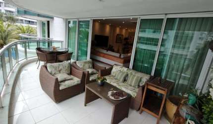 Apartamento para Locação em Rio de Janeiro, Barra da Tijuca, 4 dormitórios, 4 suítes, 6 banheiros, 3 vagas