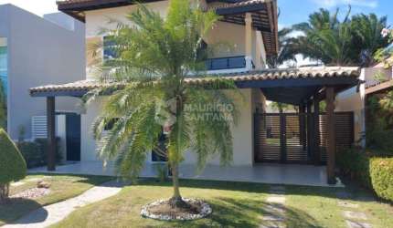 Linda Casa de 4/4 sendo, 02 suítes em condominio fechado - M