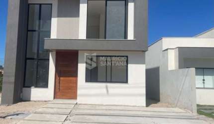 Casa de 4 suítes em condomínio fechado - Abrantes - Camaçari