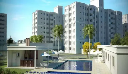 Apartamento 2/4, Poente no Quarto andar em Buraquinho