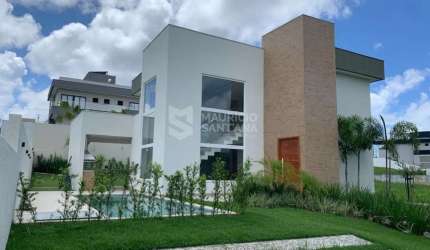 Casa com 4 suítes, sendo uma térrea em condomínio - Camaçari