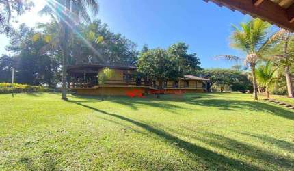 Chácara com 07 suítes à venda, 14500 m² por R$ 5.000.000 - Fogueteiro - Indaiatuba/SP