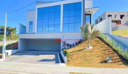 Sobrado com 3 dormitórios, 392 m² - venda por R$ 2.800.000,00 ou aluguel por R$ 28.400,00/mês - Condomínio Helvetia Park II - Indaiatuba/SP