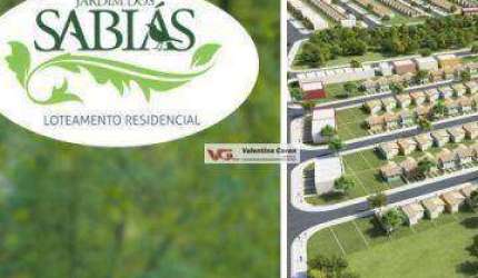 Terreno à venda, 150 m² por R$ 170.000,00 - Residencial Dos Sabiás - Indaiatuba/SP