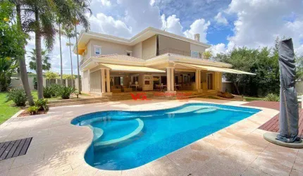 Sobrado com 4 dormitórios para alugar, 537 m² por R$ 33.083,50/mês - Jardim Vila Paradiso - Indaiatuba/SP