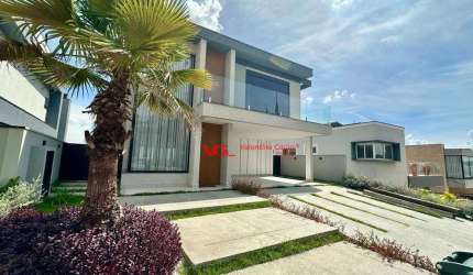 Casa de Luxo com vista deslumbrante em Indaiatuba/SP, com 4 suítes à venda, 380 m² por R$ 4.900.000 - Jardim Vila Paradiso.