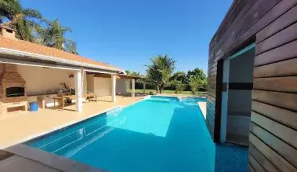 Linda Chácara com 3 dormitórios à venda, 1200 m² por R$ 2.300.000 - Condomínio Terras de Itaici - Indaiatuba/SP