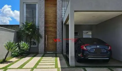 Sobrado com 3 dormitórios à venda, 149 m² por R$ 1.038.000,00 - Jardim Park Real - Indaiatuba/SP