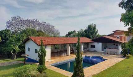Chácara com 4 dormitórios, 3000 m² - venda por R$ 2.500.000,00 ou aluguel por R$ 9.186,00/mês - Condomínio Vale das Laranjeiras - Indaiatuba/SP