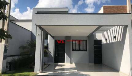Casa com 3 dormitórios sendo 1 suíte venda, 112 m² por R$ 980.000 - Jardim Park Real - Indaiatuba/SP