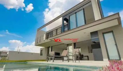 Sobrado com 4 dormitórios à venda, 311 m² por R$ 3.870.000,00 - Parque Villa dos Pinheiros - Indaiatuba/SP