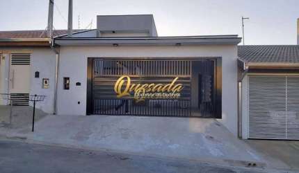 Casa térrea nova á venda, 3 dormitórios, Jardim Veneza, Indaiatuba.