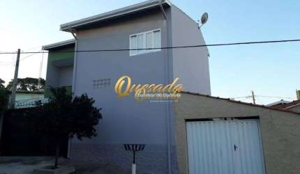 Sobrado á venda, 3 quartos, planejados, área gourmet, Jardim Pau Preto Indaiatuba.