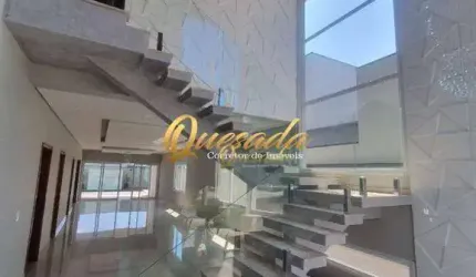 Sobrado à venda, 4 suítes, planejados, piscina, Condomínio Terra Magna, Indaiatuba.