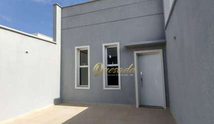 Casa térrea nova à venda, 2 dormitórios, 1 suíte, planejados, Jardim Sabiás, Indaiatuba.