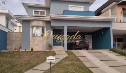 Sobrado à venda, 3 quartos, 1 suíte, piscina, Condomínio Terra Magna, Indaiatuba.