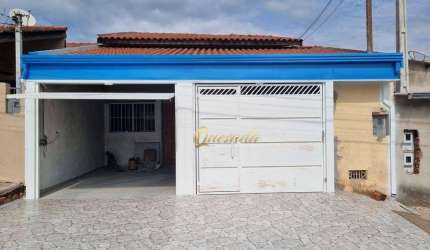 Casa térrea reformada, à venda, 2 quartos, 1 suíte, quintal, Jardim Juscelino Kubitschek, Indaiatuba.
