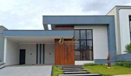 Casa térrea à venda, 1 suíte, 2 demi suítes, piscina, planejados, Condomínio Jardins Di Roma, Indaiatuba.