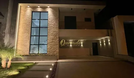 Sobrado novo à venda, 3 suítes, piscina, Condomínio Jardins Di Roma, Indaiatuba.
