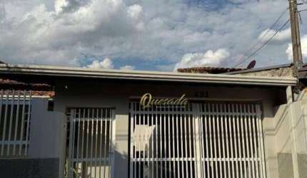 Duas casas térreas à venda, 3 dormitórios, área gourmet, Jardim Tropical, Indaiatuba.