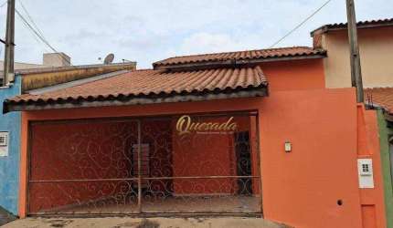 Casa térrea á venda. 3 dormitórios, 1 suíte, quintal, Jardim Belo Horizonte, Indaiatuba.