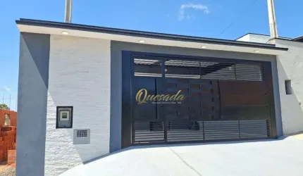 Casa térrea nova, à venda, 2 dormitórios, 1 suíte, área gourmet, Smart City, Indaiatuba.