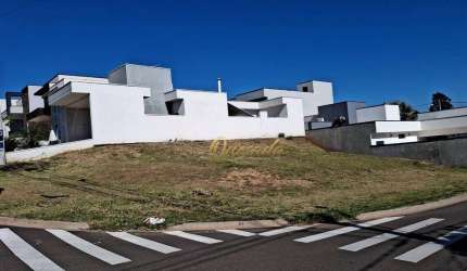 Terreno residencial, à venda, de 320,13 m², plano, esquina, Condomínio Brescia, Indaiatuba.